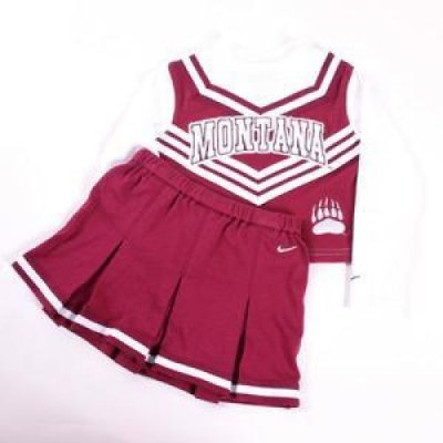 Montana Toddler 2-piece Long Sleeve Cheerleader Outfit By Nike New!
