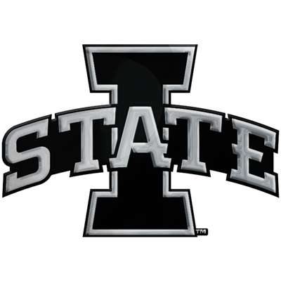 Iowa State Cyclones Chrome Auto Emblem