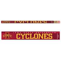 Iowa State Cyclones Pencil - 6-pack