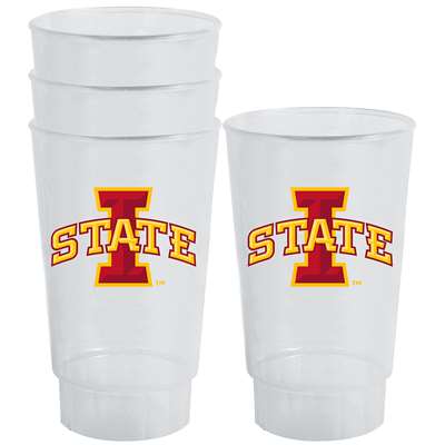 Iowa State Cyclones Plastic Tailgate Cups - Set of 4