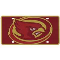 Iowa State Cyclones Full Color Mega Inlay License Plate
