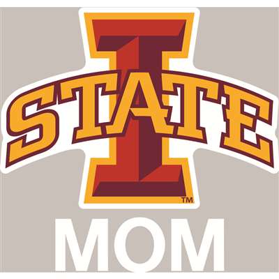 Iowa State Cyclones Transfer Decal - Mom