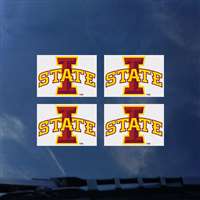 Iowa State Cyclones Transfer Decals - Set of 4
