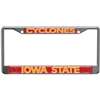 Iowa State Cyclones Metal License Plate Frame w/Domed Acrylic