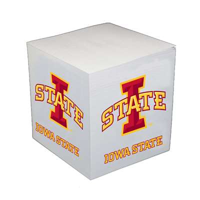 Iowa State Cyclones Sticky Note Memo Cube - 550 Sheets