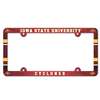 Iowa State Cyclones Plastic License Plate Frame