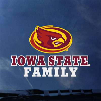 Iowa State Cyclones Transfer Decal - Family