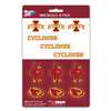 Iowa State Cyclones Mini Decals - 12 Pack