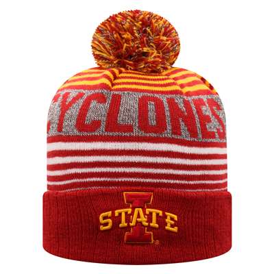 Iowa State Cyclones Top of the World Overt Cuff Knit Beanie
