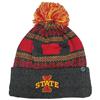 Iowa State Cyclones Zephyr Carousel Pom Knit Beani