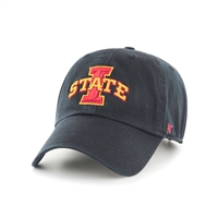 Iowa State Cyclones 47 Brand Clean Up Adjustable Hat - Black