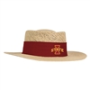 Iowa State Cyclones Ahead Gambler Straw Hat