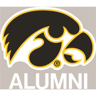 Iowa Hawkeyes Transfer Decal - Alumni