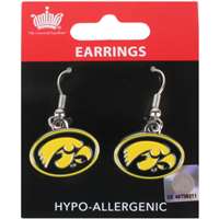 Iowa Hawkeyes Dangler Earrings