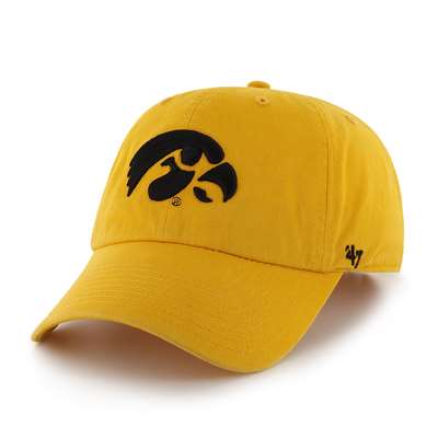 Iowa Hawkeyes '47 Brand Clean Up Adjustable Hat - Yellow