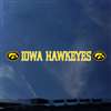 Iowa Hawkeyes Automotive Transfer Decal Strip