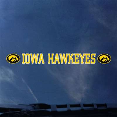 Iowa Hawkeyes Automotive Transfer Decal Strip