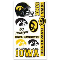 Iowa Hawkeyes Temporary Tattoos