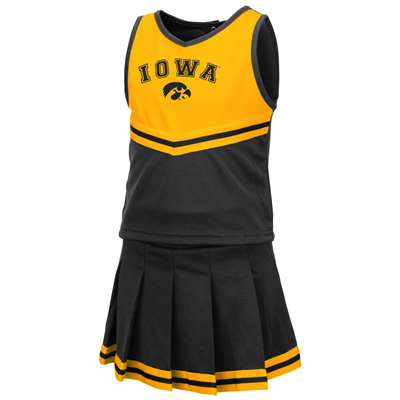 Iowa Hawkeyes Toddler Girls Colosseum Pinky Cheer Dress Set