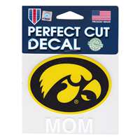 Iowa Hawkeyes Perfect Cut Decal - Mom