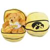 Iowa Hawkeyes Stuffed Bear in a Ball - Basketball