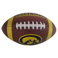 Iowa Hawkeyes Official Size Composite Stripe Football