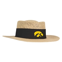 Iowa Hawkeyes Ahead Gambler Straw Hat