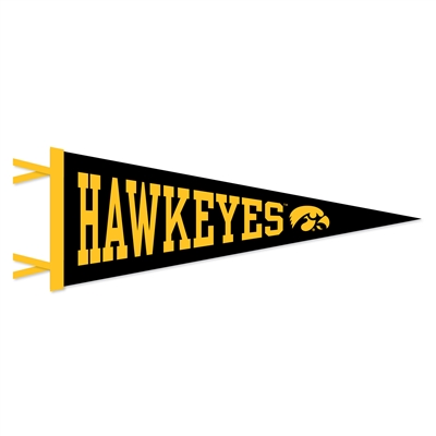 Iowa Hawkeyes Pennant