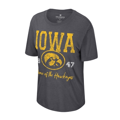 Iowa Hawkeyes Womens Colosseum Ever Oversized T-Sh