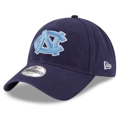North Carolina Tar Heels Youth New Era 9Twenty Core Adjustable Hat