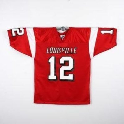 In-Zone Louisville Cardinals Football Jersey, Size: Large, Red