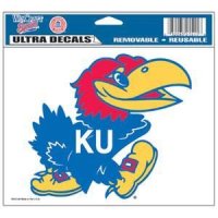 Kansas Jayhawks Ultra Decal 5" X 6"