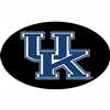 Kentucky Wildcats Chromed Auto Emblem w/Domed Insert