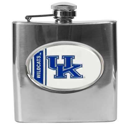 Kentucky Wildcats Stainless Steel Hip Flask
