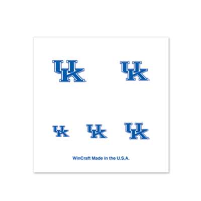 Kentucky Wildcats Fingernail Tattoos - 4 Pack