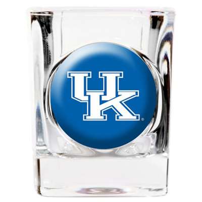 Kentucky Wildcats Shot Glass - Square 2oz