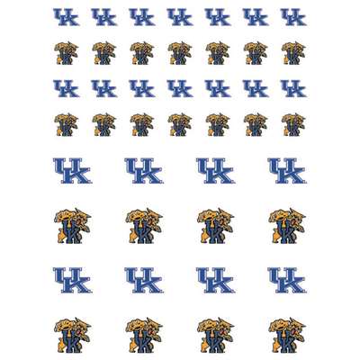 Kentucky Wildcats Small Sticker Sheet - 2 Sheets