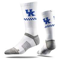 Kentucky Wildcats Strideline Premium Crew Sock - White