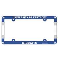 Kentucky Wildcats Plastic License Plate Frame