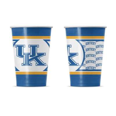 Kentucky Wildcats Disposable Paper Cups - 20 Pack
