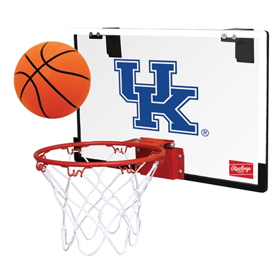 Kentucky Wildcats Rawlings Game On Backboard Hoop Set
