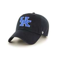 Kentucky Wildcats 47 Brand Clean Up Adjustable Hat - Black