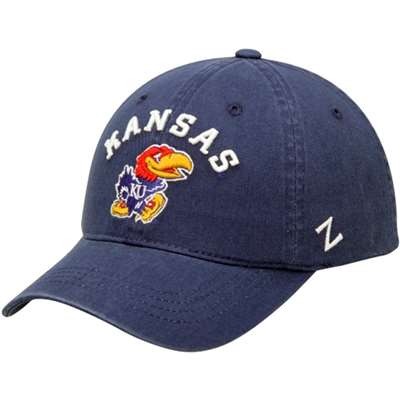 Kansas Jayhawks Zephyr Centerpiece Adjustable Hat