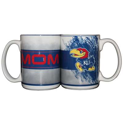 Kansas Jayhawks 15oz Ceramic Mug - Mom