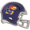 Kansas Jayhawks Auto Emblem - Helmet