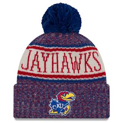 Kansas Jayhawks New Era Sport Knit Beanie