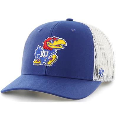 Kansas Jayhawks 47 Brand Adjustable Trucker Hat