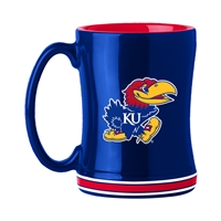 Kansas Jayhawks 14oz Relief Coffee Mug