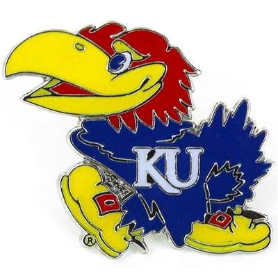 Kansas Jayhawks Fan Pin