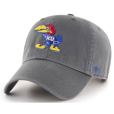 Kansas Jayhawks 47 Brand Clean Up Adjustable Hat -